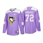 Camiseta Hockey Hombre Autentico Pittsburgh Penguins 72 Patric Hornqvist Hockey Fights Cancer 2018 Violeta Camiseta Hockey Hombre Autentico Pittsburgh Penguins 72 Patric Hornqvist Hockey Fights Cancer 2018 Violeta