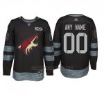 Camiseta Hockey Hombre Arizona Coyotes Personalizada Negro Camiseta Hockey Hombre Arizona Coyotes Personalizada Negro