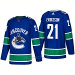 Camiseta Hockey Hombre Vancouver Canucks 21 Loui Eriksson Home Premier 2017-2018 Azul Camiseta Hockey Hombre Vancouver Canucks 21 Loui Eriksson Home Premier 2017-2018 Azul