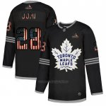 Camiseta Hockey Toronto Maple Leafs Tie Domi 2020 USA Flag Negro Camiseta Hockey Toronto Maple Leafs Tie Domi 2020 USA Flag Negro