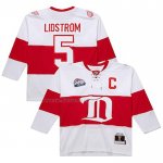 Camiseta Hockey Detroit Red Wings Nicklas Lidstrom Mitchell & Ness 2008-09 Blanco Camiseta Hockey Detroit Red Wings Nicklas Lidstrom Mitchell & Ness 2008-09 Blanco