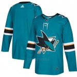 Camiseta Hockey San Jose Sharks Blank Primera Verde Camiseta Hockey San Jose Sharks Blank Primera Verde