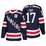 Camiseta Hockey Hombre Autentico New York Rangers 17 Jesper Fast Winter Classic 2018 Azul Camiseta Hockey Hombre Autentico New York Rangers 17 Jesper Fast Winter Classic 2018 Azul