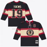 Camiseta Hockey Chicago Blackhawks Jonathan Toews 2009-10 Power Play Negro Camiseta Hockey Chicago Blackhawks Jonathan Toews 2009-10 Power Play Negro
