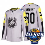 Camiseta Hockey Hombre New York Rangers 30 Henrik Lundqvist Gris 2018 All Star Autentico Camiseta Hockey Hombre New York Rangers 30 Henrik Lundqvist Gris 2018 All Star Autentico