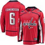Camiseta Hockey Vegas Washington Capitals Joel Edmundson Primera Breakaway Rojo Camiseta Hockey Vegas Washington Capitals Joel Edmundson Primera Breakaway Rojo