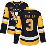 Camiseta Hockey Mujer Pittsburgh Penguins 3 Olli Maatta Negro 50 Anniversary Home Premier Camiseta Hockey Mujer Pittsburgh Penguins 3 Olli Maatta Negro 50 Anniversary Home Premier