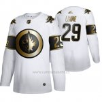 Camiseta Hockey Winnipeg Jets Patrik Laine Golden Edition Limited Blanco Camiseta Hockey Winnipeg Jets Patrik Laine Golden Edition Limited Blanco