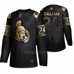 Camiseta Ottawa Senators Ryan Callahan Golden Edition Autentico Negro Camiseta Ottawa Senators Ryan Callahan Golden Edition Autentico Negro