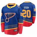 Camiseta Hockey St. Louis Blues Alexander Steen Retro Premier Azul Camiseta Hockey St. Louis Blues Alexander Steen Retro Premier Azul