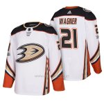 Camiseta Hockey Hombre Anaheim Ducks Chris Wagner 21 2018 New Season Team Road Blanco Camiseta Hockey Hombre Anaheim Ducks Chris Wagner 21 2018 New Season Team Road Blanco