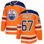 Camiseta Hockey Edmonton Oilers 67 Benoit Pouliot Primera Autentico Naranja Camiseta Hockey Edmonton Oilers 67 Benoit Pouliot Primera Autentico Naranja