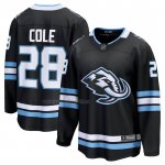 Camiseta Hockey Utah Mammoth Ian Cole Primera Breakaway Negro Camiseta Hockey Utah Mammoth Ian Cole Primera Breakaway Negro