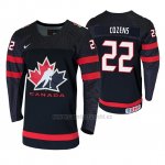 Camiseta Hockey Canada Dylan Cozens 2020 IIHF World Junior Championship Negro Camiseta Hockey Canada Dylan Cozens 2020 IIHF World Junior Championship Negro