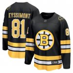 Camiseta Hockey Boston Bruins Michael Eyssimont Primera Breakaway Negro1 Camiseta Hockey Boston Bruins Michael Eyssimont Primera Breakaway Negro1