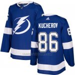 Camiseta Hockey Nino Tampa Bay Lightning 86 Nikita Kucherov Azul Home Autentico Stitched Camiseta Hockey Nino Tampa Bay Lightning 86 Nikita Kucherov Azul Home Autentico Stitched