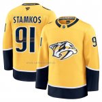 Camiseta Hockey Nashville Predators Steven Stamkos Primera Premium Amarillo Camiseta Hockey Nashville Predators Steven Stamkos Primera Premium Amarillo