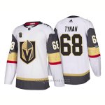 Camiseta Hockey Hombre Autentico Vegas Golden Knights 68 Tj Tynan Away 2018 Blanco Camiseta Hockey Hombre Autentico Vegas Golden Knights 68 Tj Tynan Away 2018 Blanco