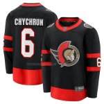Camiseta Hockey Ottawa Senators Jakob Chychrun Primera Breakaway Negro Camiseta Hockey Ottawa Senators Jakob Chychrun Primera Breakaway Negro