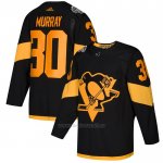 Camiseta Hockey Pittsburgh Penguins 30 Matt Murray Autentico 2019 Stadium Series Negro Camiseta Hockey Pittsburgh Penguins 30 Matt Murray Autentico 2019 Stadium Series Negro