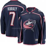 Camiseta Hockey Columbus Blue Jackets Sean Kuraly Primera Breakaway Azul Camiseta Hockey Columbus Blue Jackets Sean Kuraly Primera Breakaway Azul