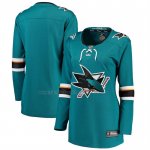 Camiseta Hockey Mujer San Jose Sharks Primera Breakaway Verde Camiseta Hockey Mujer San Jose Sharks Primera Breakaway Verde