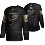 Camiseta St. Louis Blues Vince Dunn Golden Edition Autentico Negro Camiseta St. Louis Blues Vince Dunn Golden Edition Autentico Negro