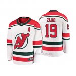 Camiseta Nino New Jersey Devils Travis Zajac Alternato Breakaway Blanco Camiseta Nino New Jersey Devils Travis Zajac Alternato Breakaway Blanco
