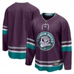 Camiseta Hockey Anaheim Ducks 30th Anniversary Premier Breakaway Violeta Camiseta Hockey Anaheim Ducks 30th Anniversary Premier Breakaway Violeta